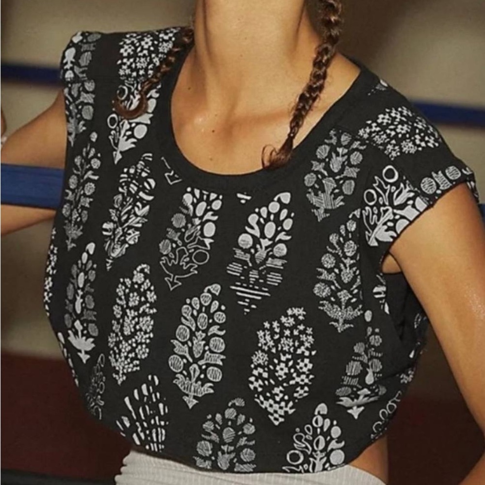 Free people movement cropped tank